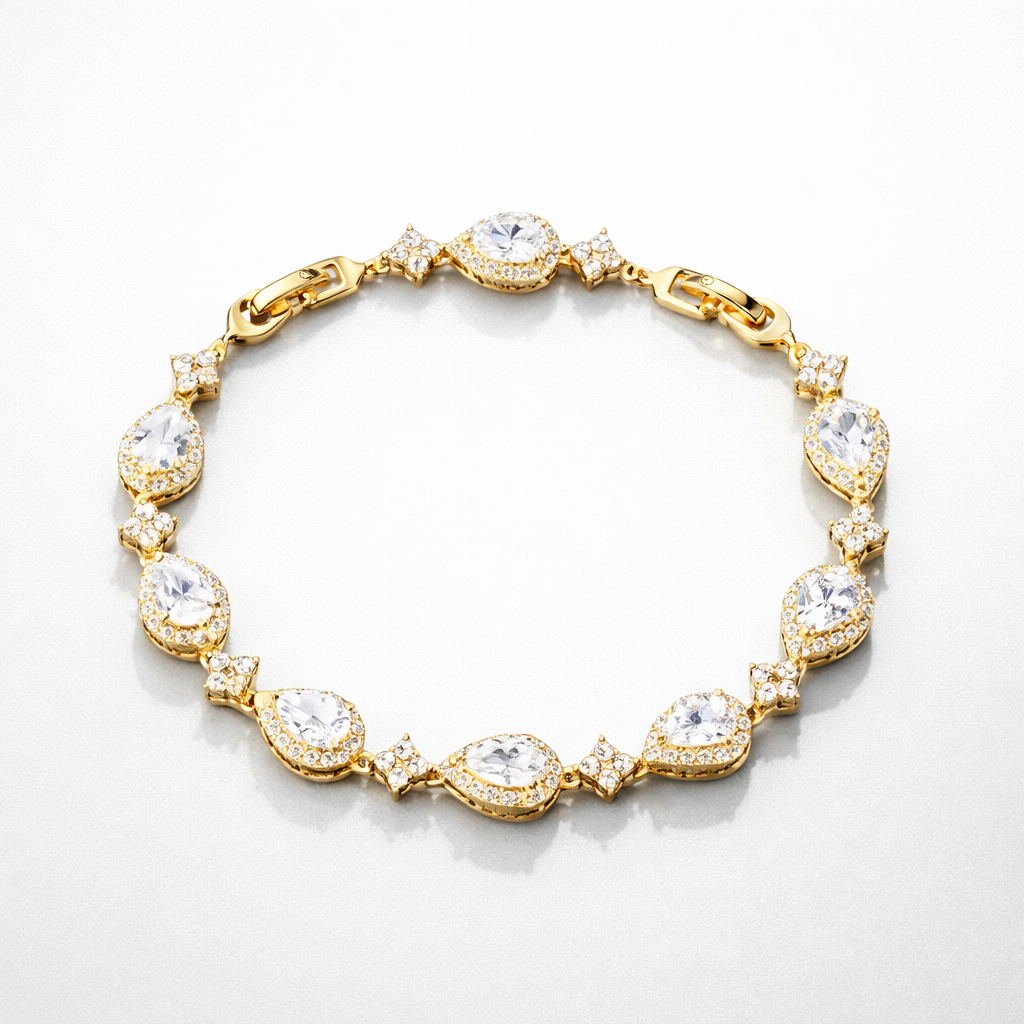 Bracelet Élégance – Zircon