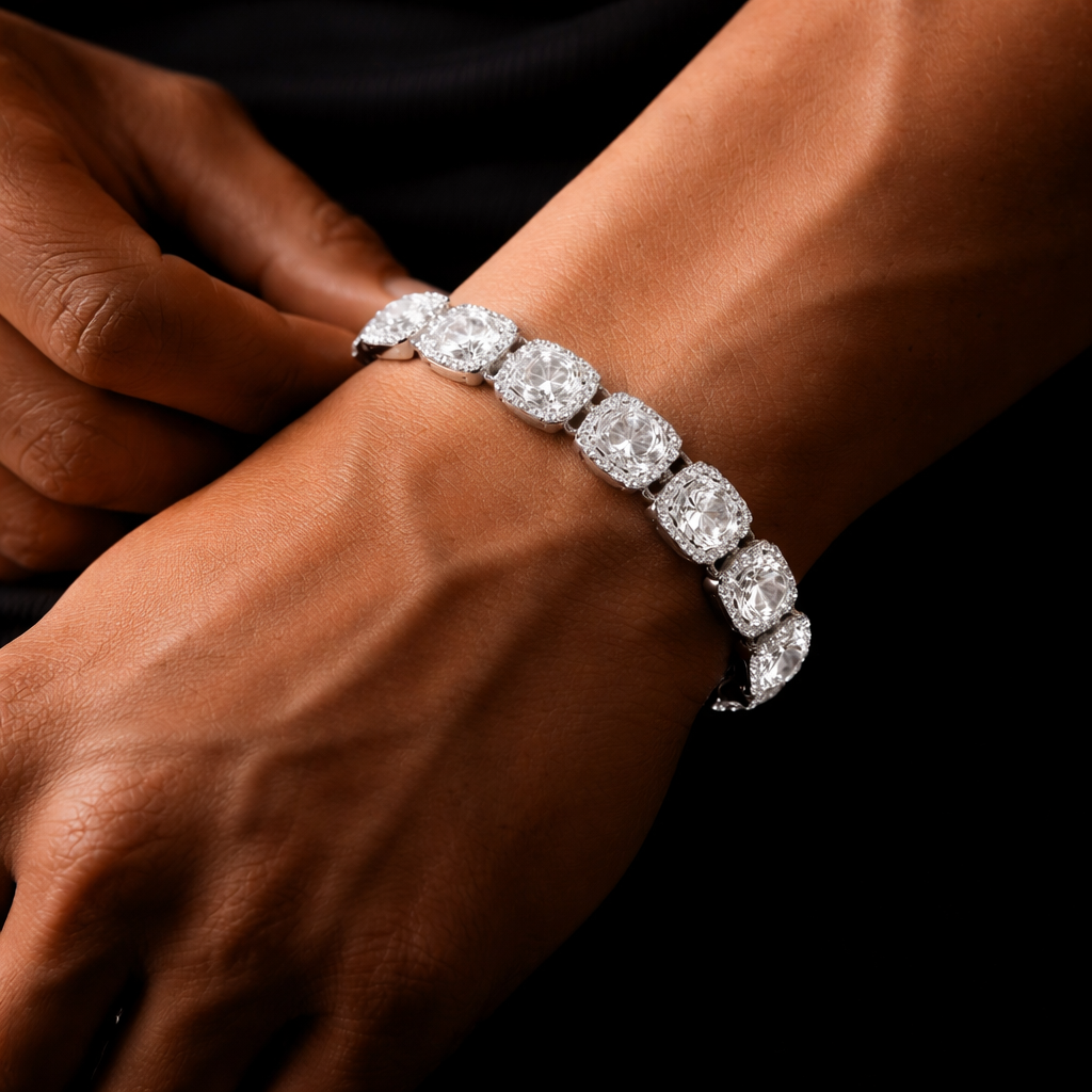 Bracelet Halo Cushion