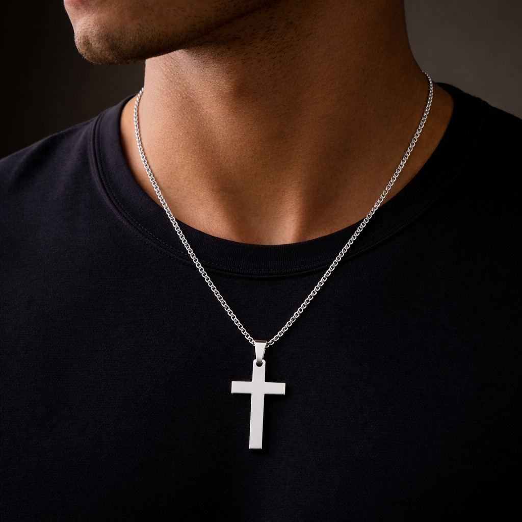 Collier Croix Signature