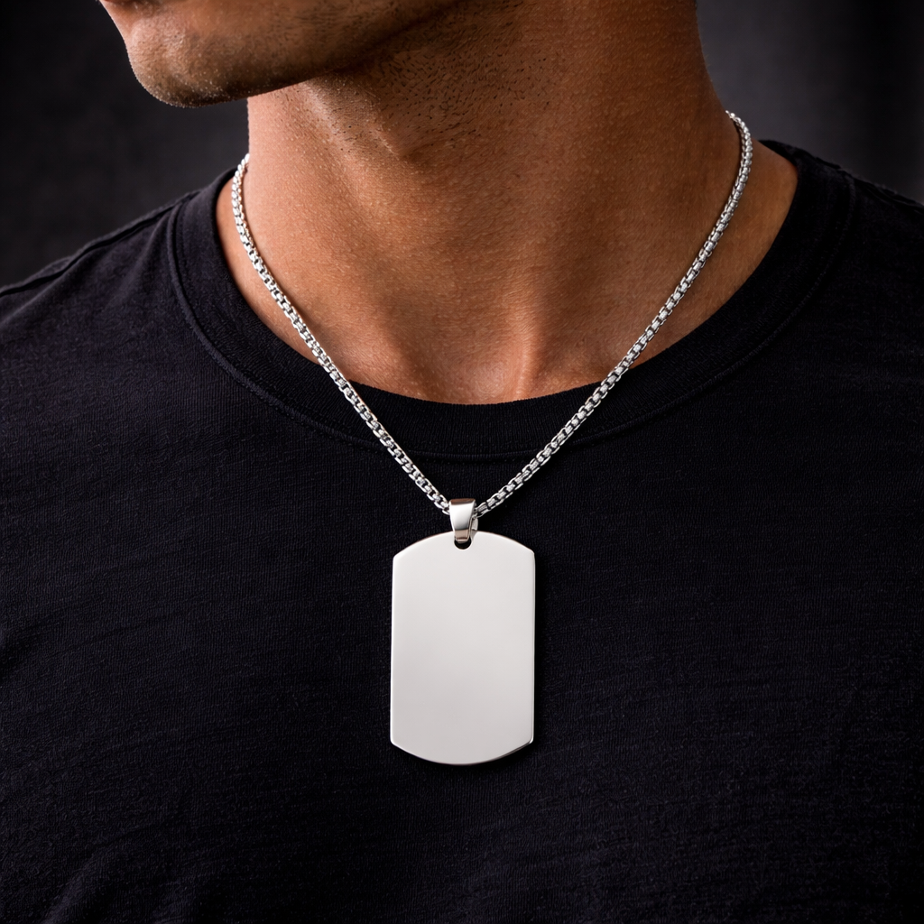 Collier Dog Tag